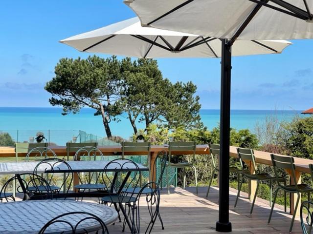 Hôtel De La Terrasse Varengeville-sur-Mer Esterno foto