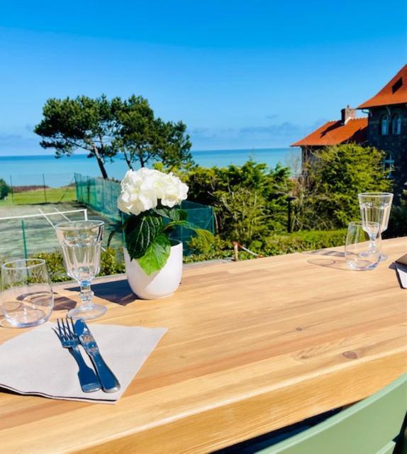 Hôtel De La Terrasse Varengeville-sur-Mer Esterno foto